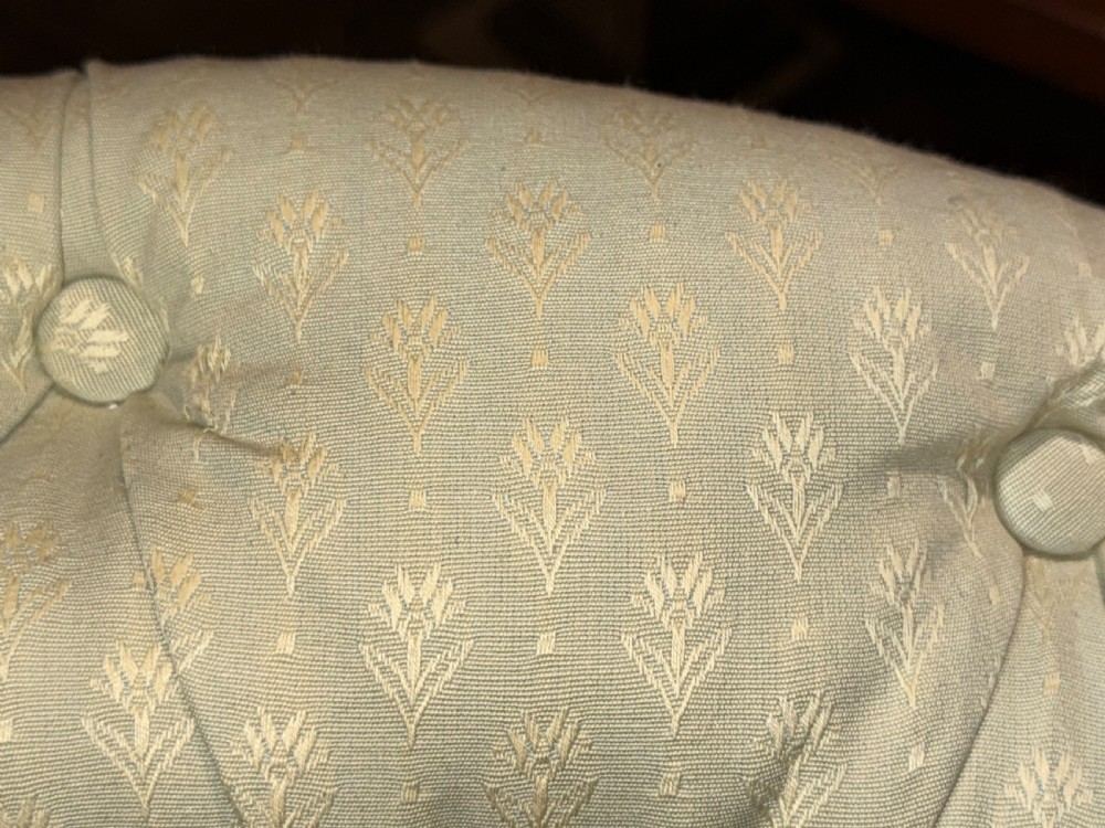 Pair of button back armchairs  View VII