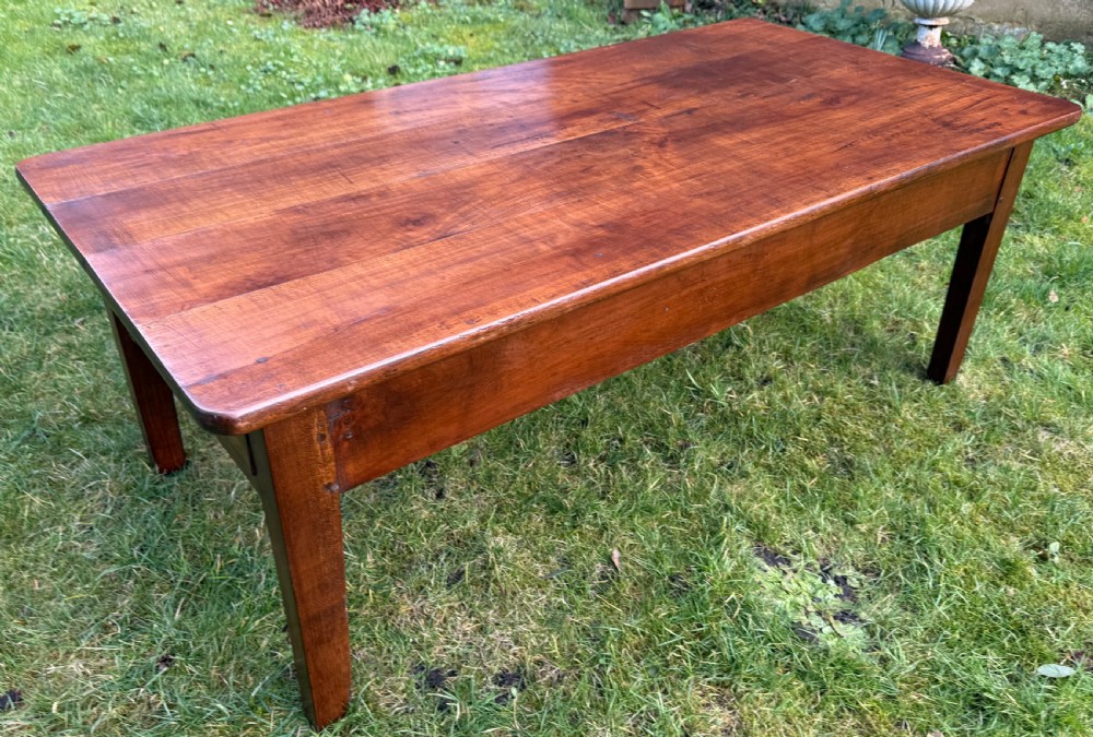19th Century Cherrywood coffee table  View II