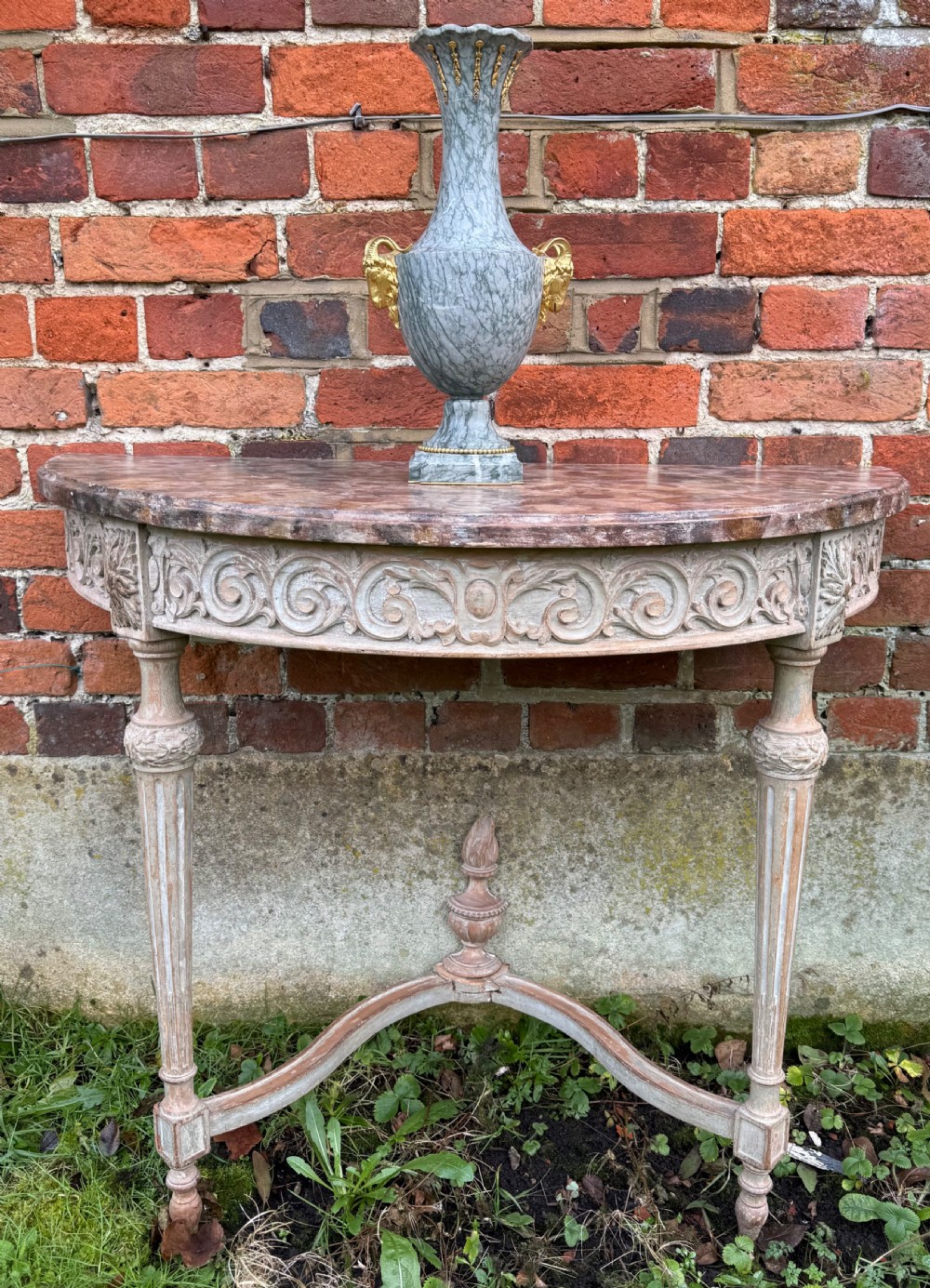 Pair of painted console tables  View IV