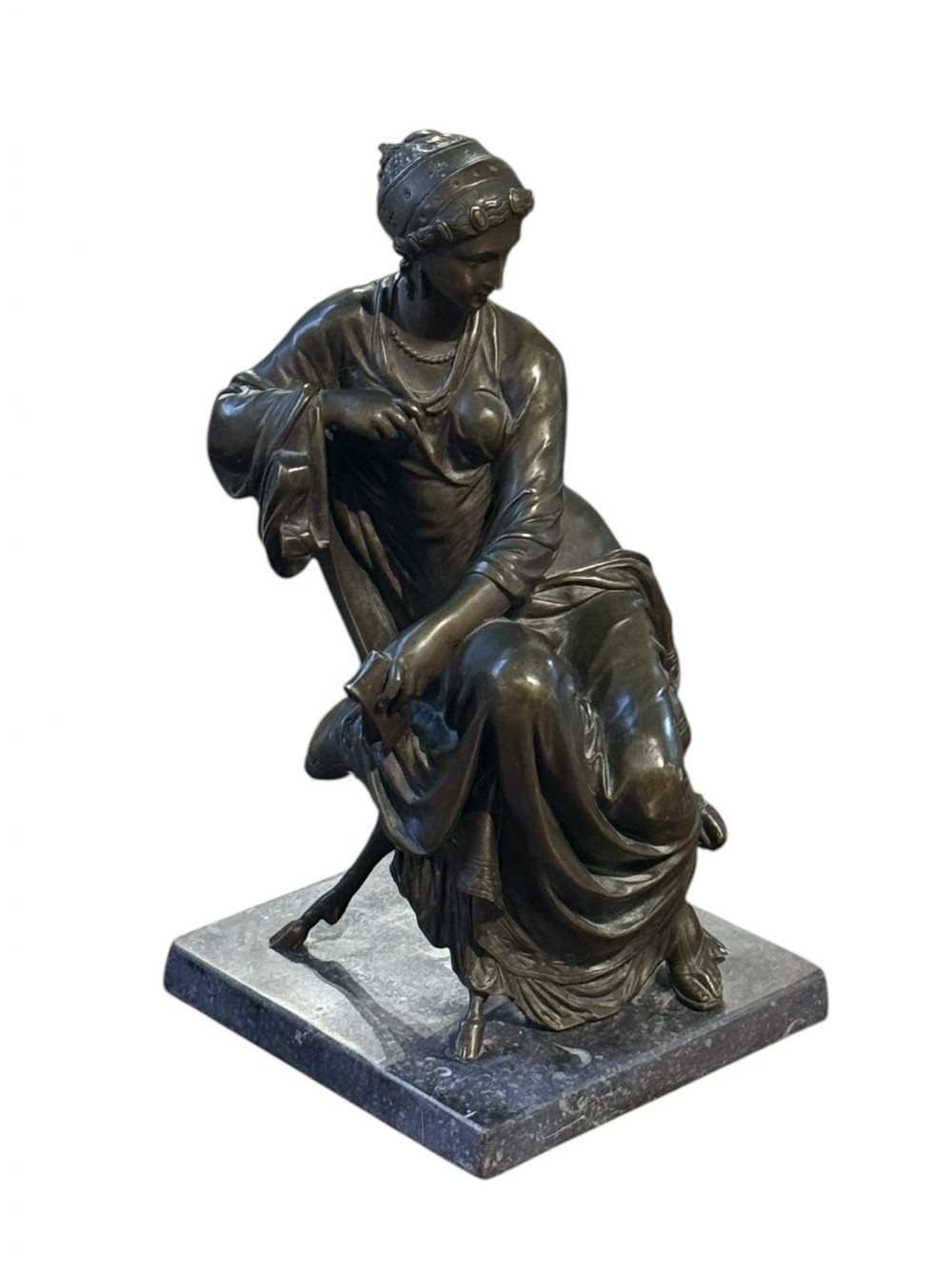 French Neoclassical Bronze By Etienne Dumaige. 