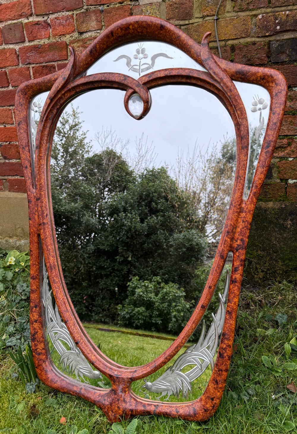 Art Deco mirror View II