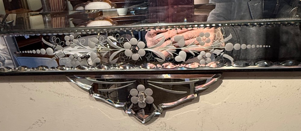 Cut glass Venetian Mirror  View III