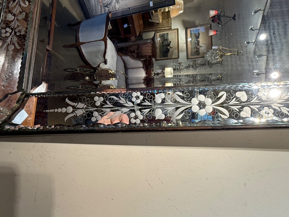 Cut glass Venetian Mirror  View IV