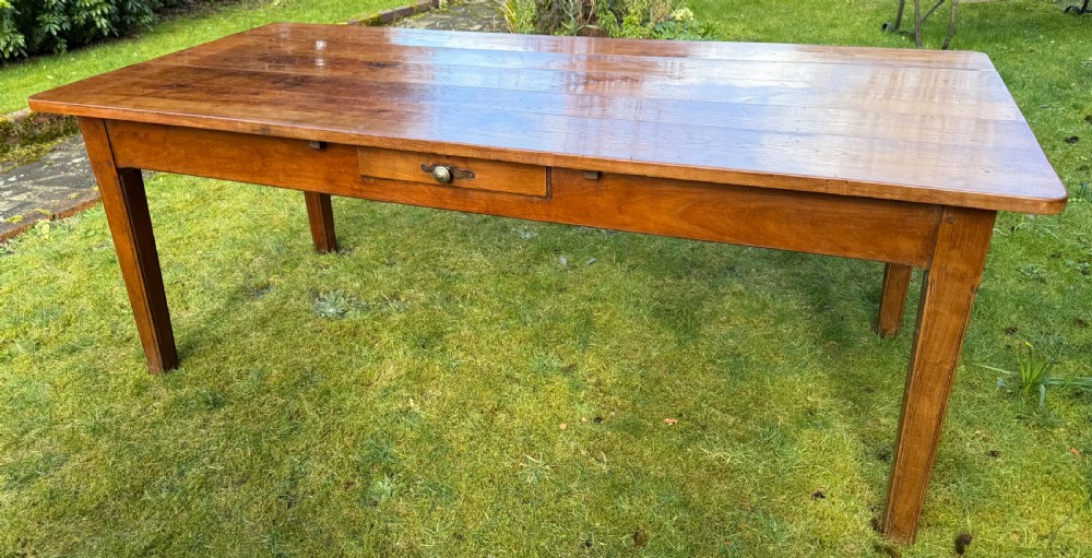 French cherrywood farm table
