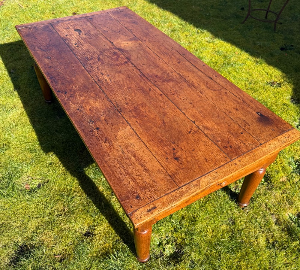 French cherrywood coffee table View V