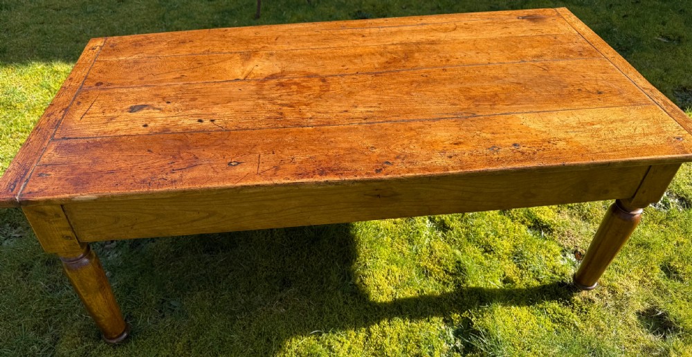French cherrywood coffee table View VI