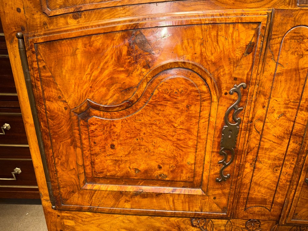 18th Century Burr Elm buffet. View II
