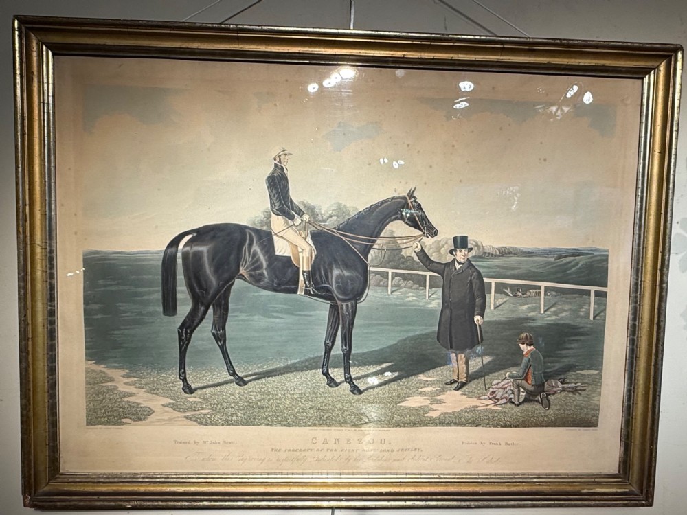 19th Century Aquatint of Canezou