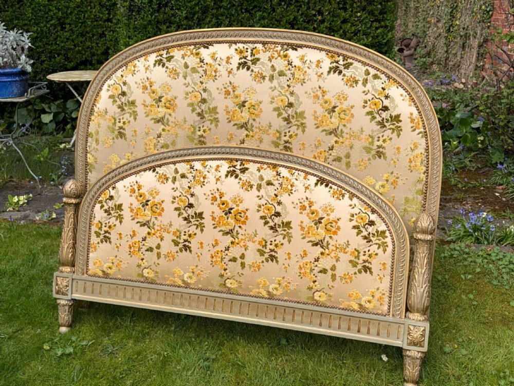 French bed with original paintwork 