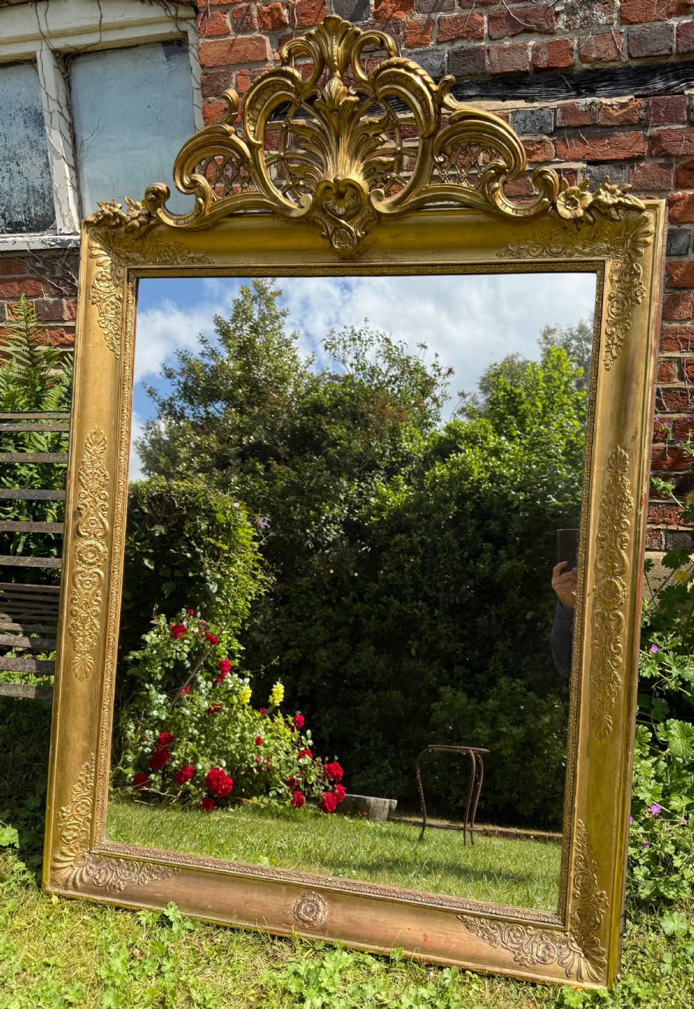 Early 19th Century Restauration mirror