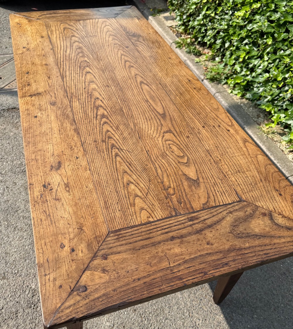 Farmhouse table in figured ash View II