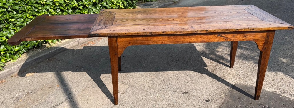 Farmhouse table in figured ash View IV