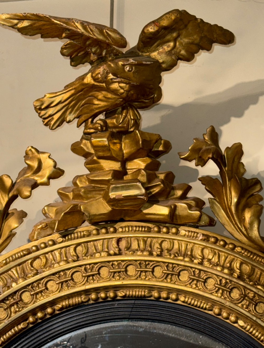 Regency convex mirror  View II