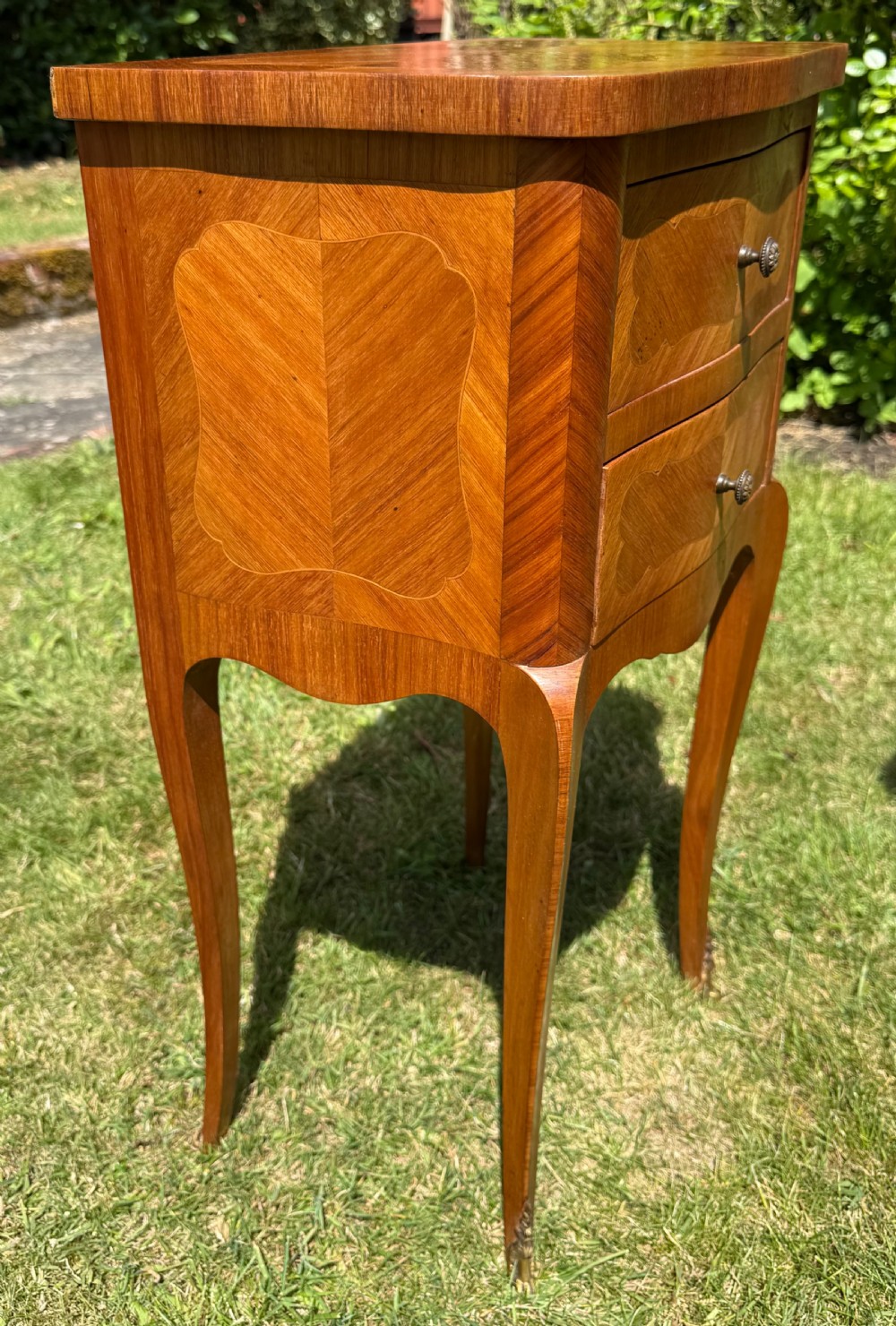 Pair of French bedside tables in Kingwood  View IV