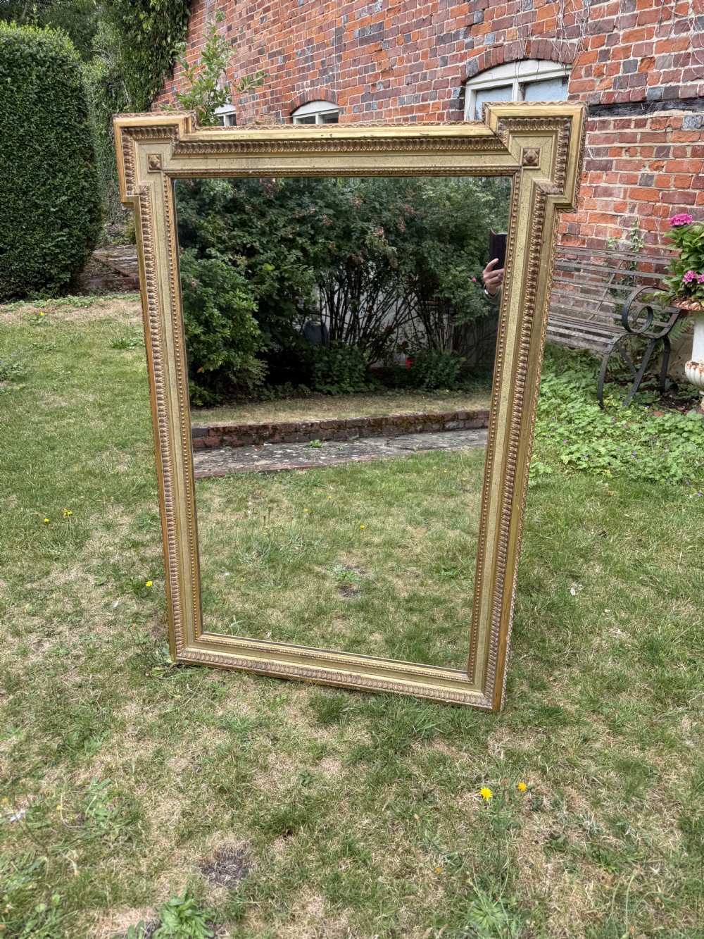 19th Century gilt mirror  View IV