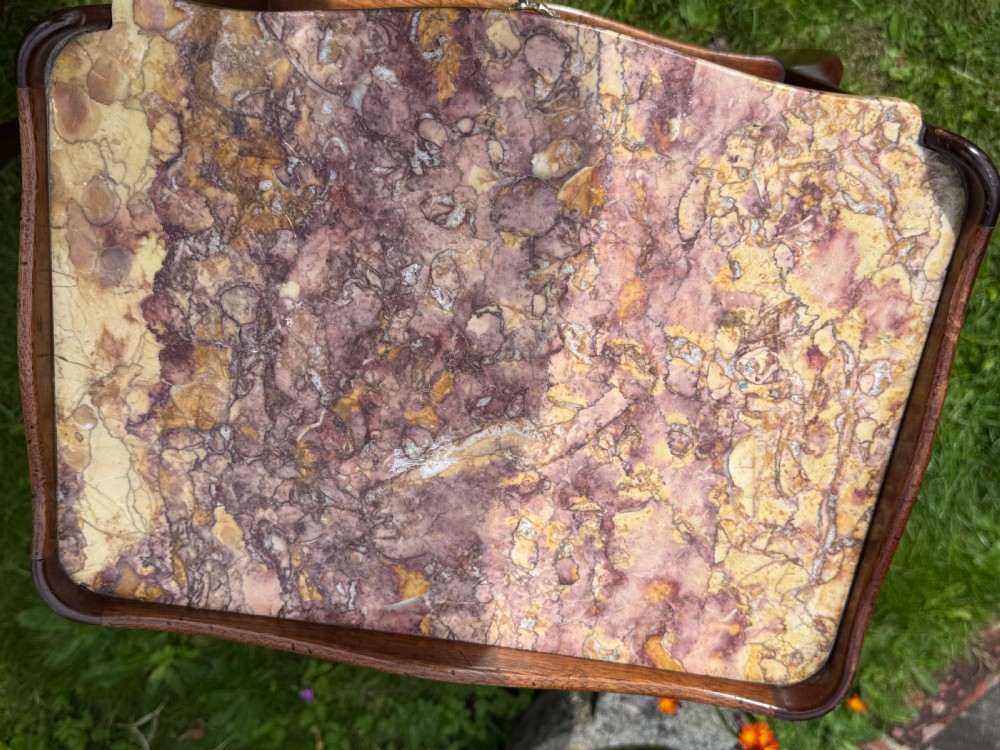 Pair of marquetry bedside tables  View V