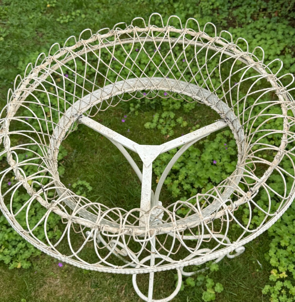 Wire work garden jardiniere  View II