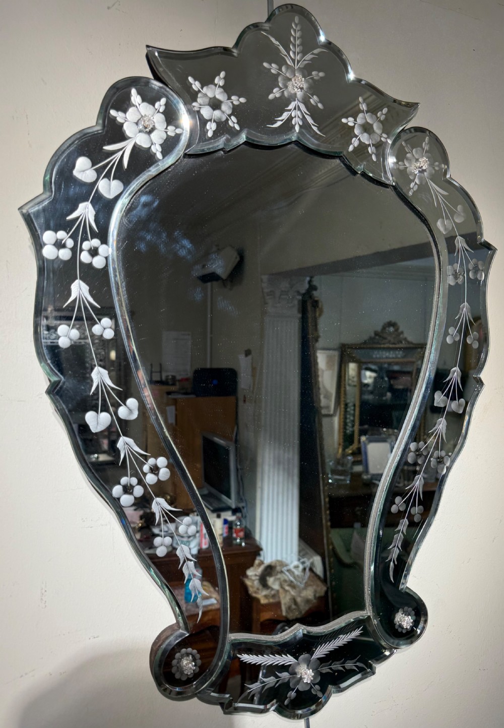 Pair of Venetian mirrors View II