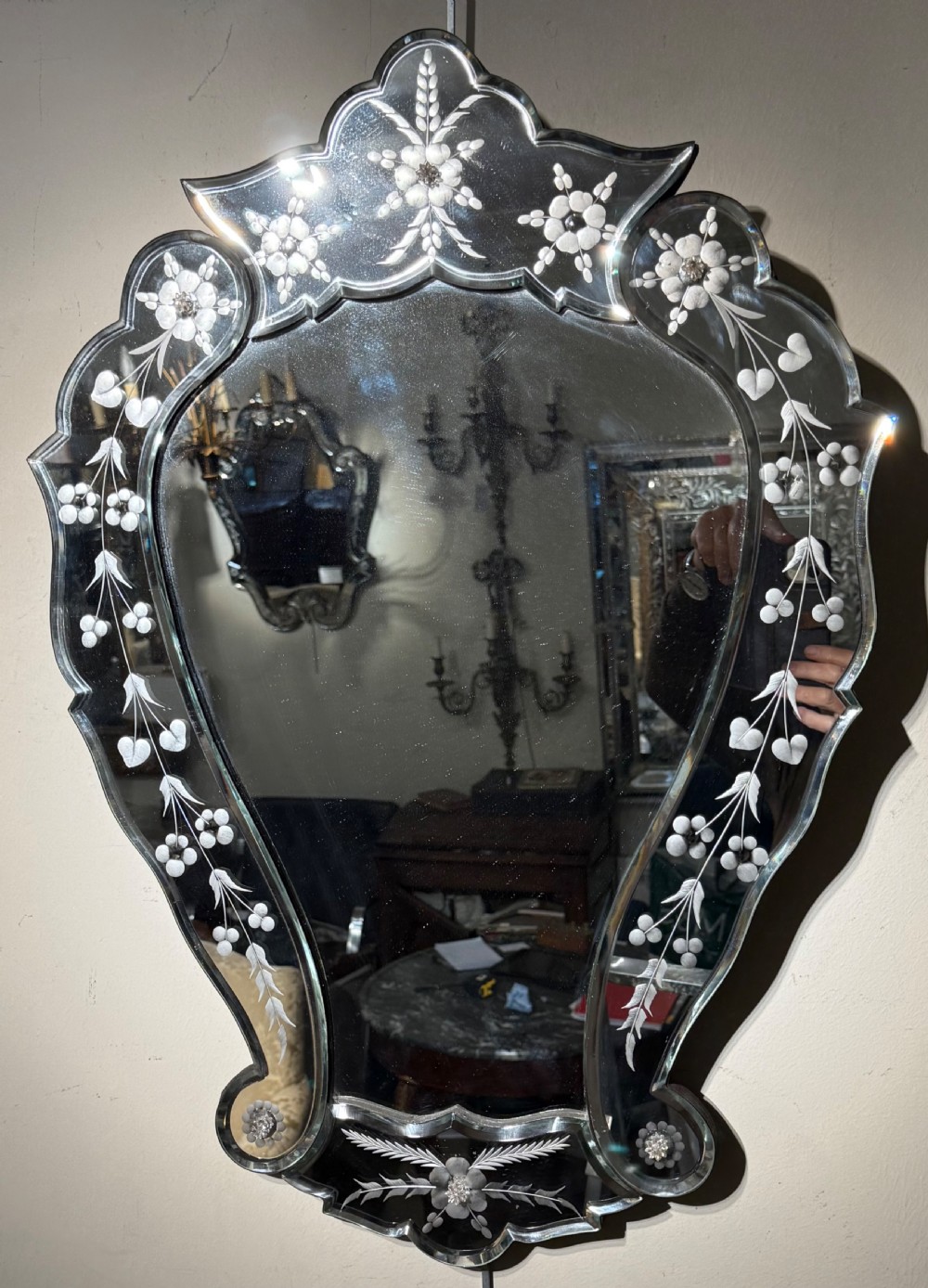 Pair of Venetian mirrors View V
