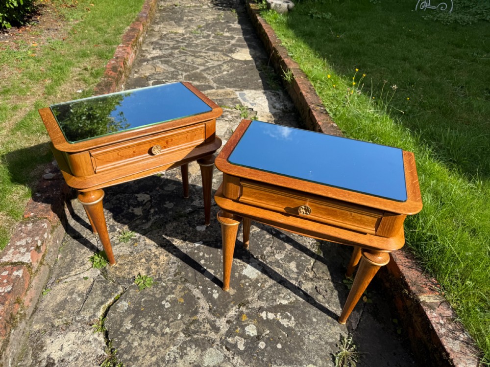 Pair of Art Deco bedside tables View III