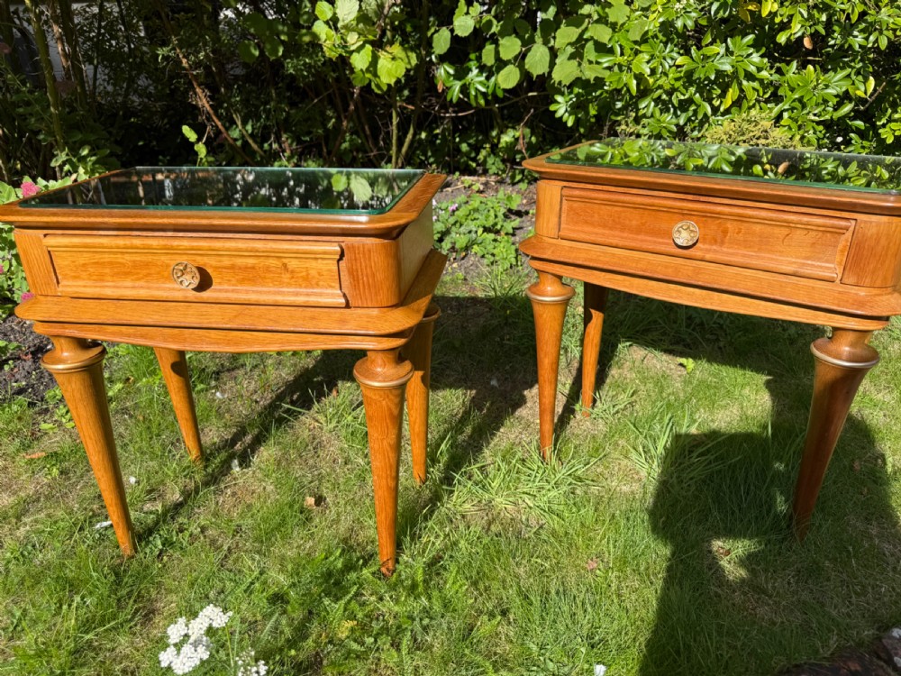 Pair of Art Deco bedside tables View V
