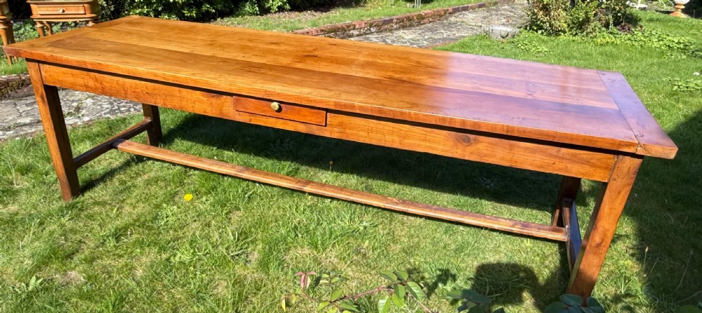 Very large cherrywood  farmhouse table  View III