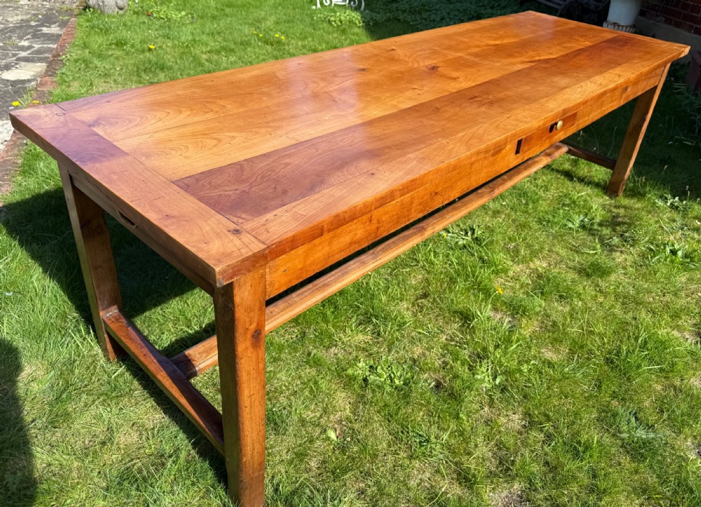 Very large cherrywood  farmhouse table  View V