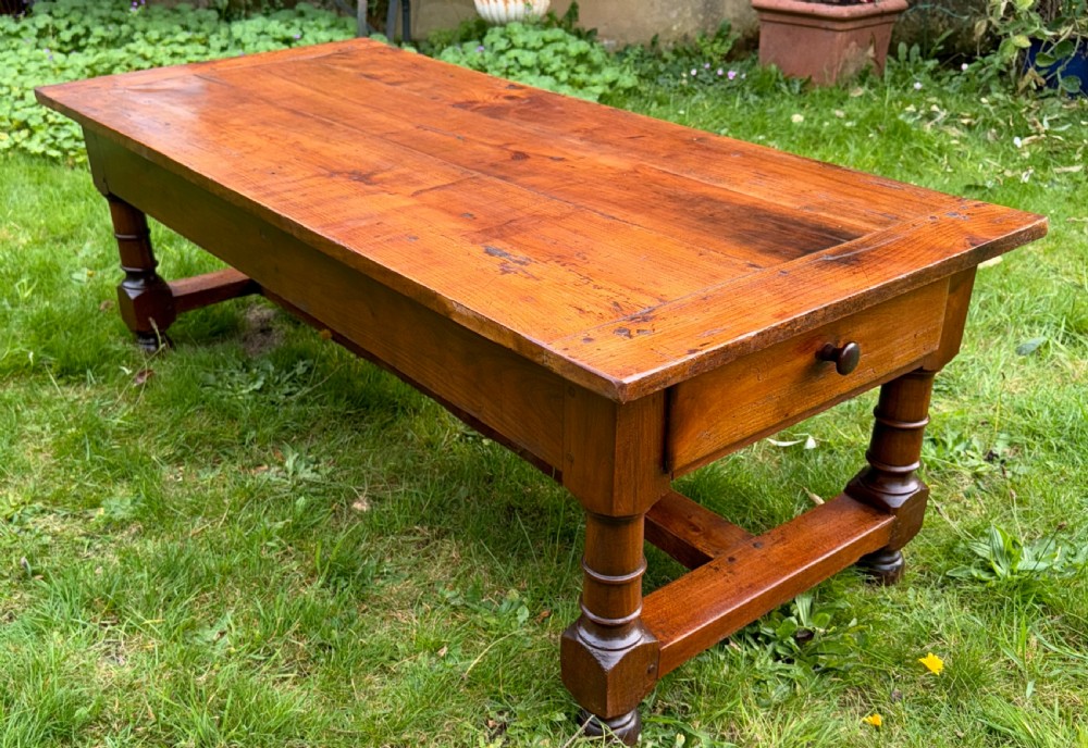 18th Century table reduced in height to make a very attractive Coffee table
