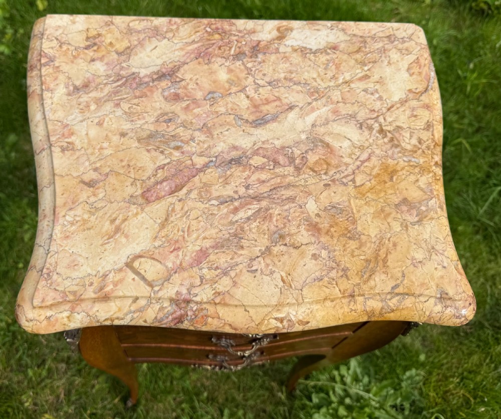 Pair of marquetry bedside tables View V