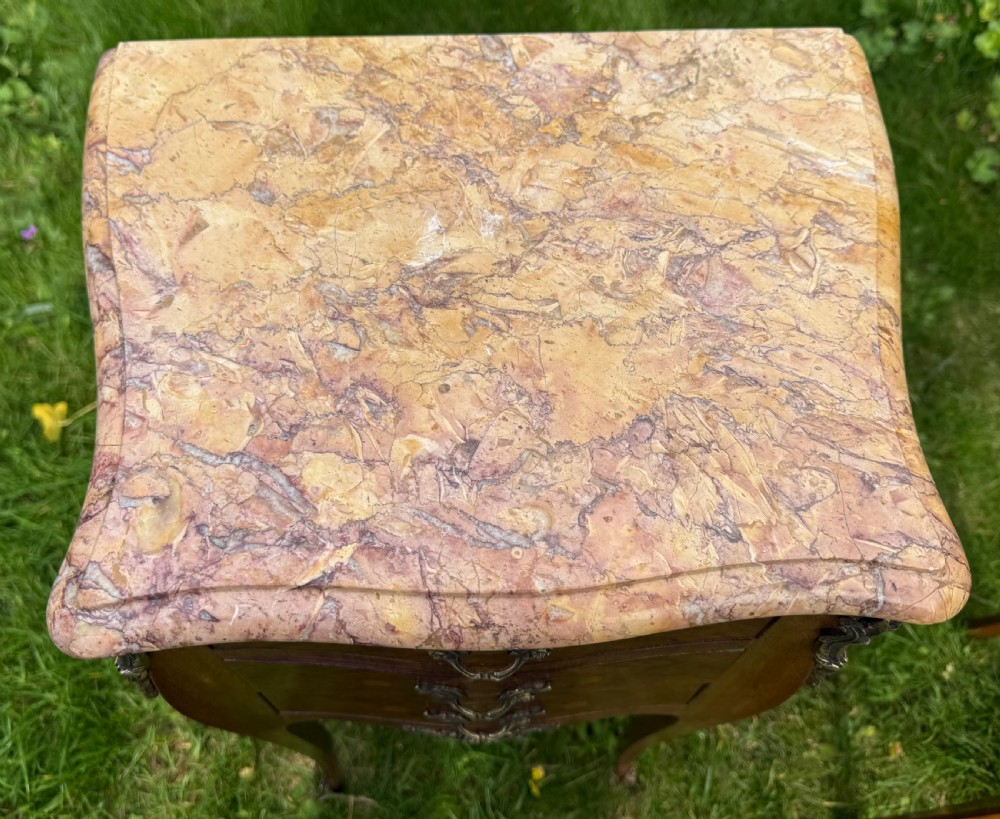 Pair of marquetry bedside tables View VI
