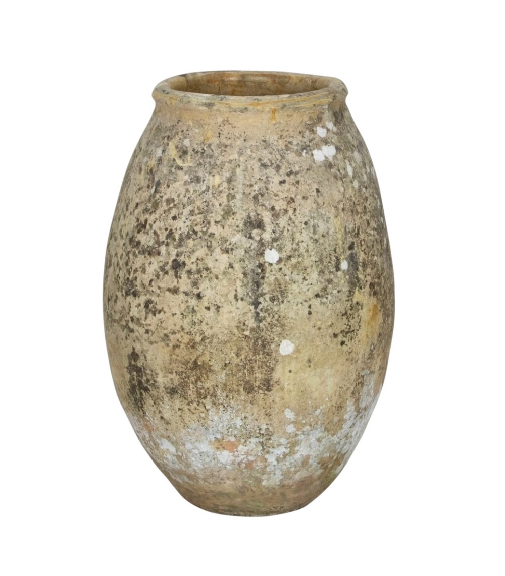Large French Terracotta Biot Pot 