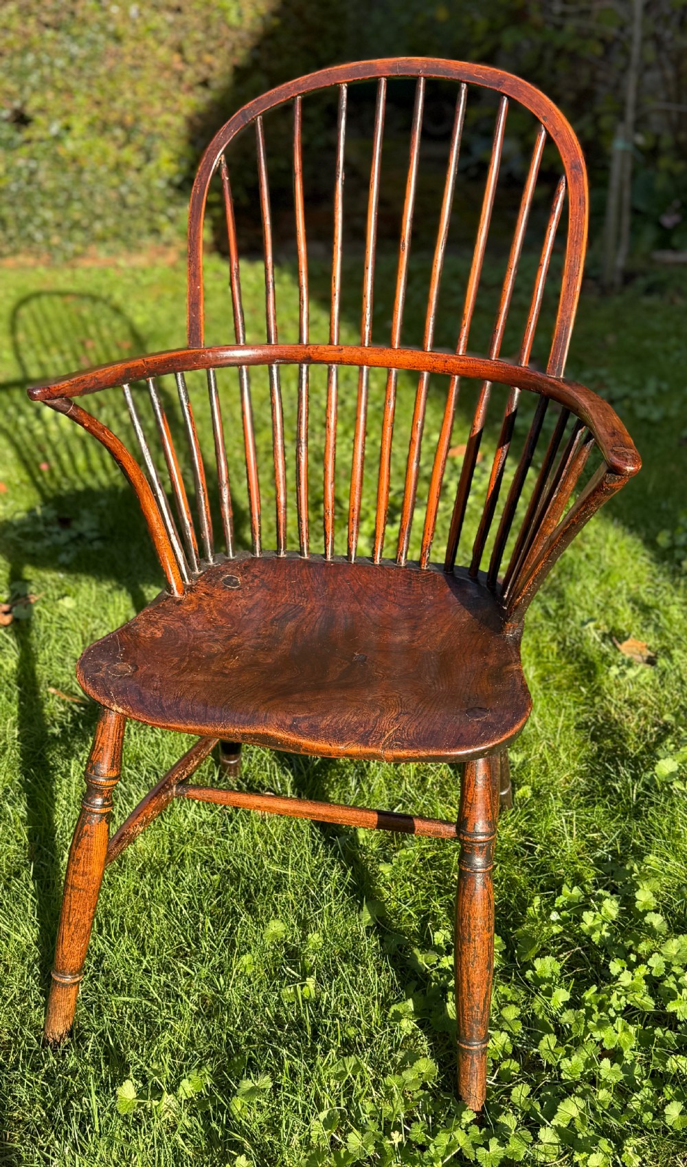 Yew wood and elm Windsor armchair  View VI