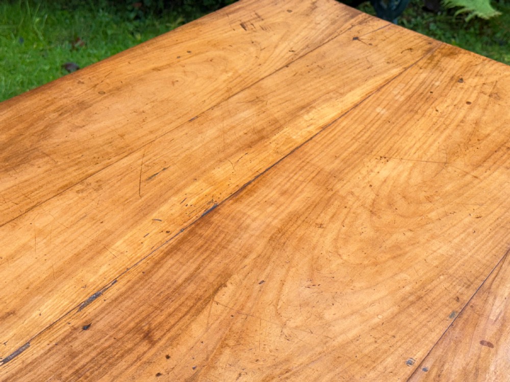 Cherrywood farmhouse table View III