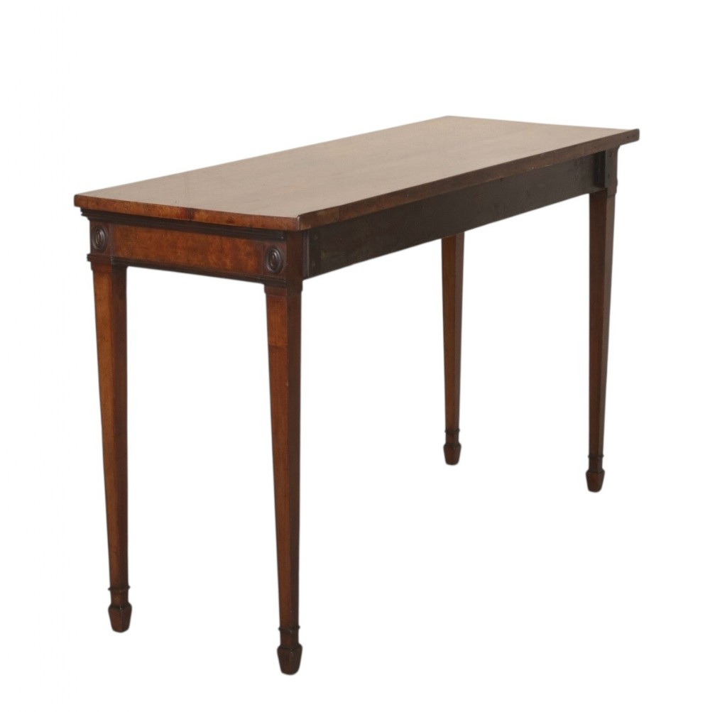 Late 18th C Georgian Mahogany Serving Table 