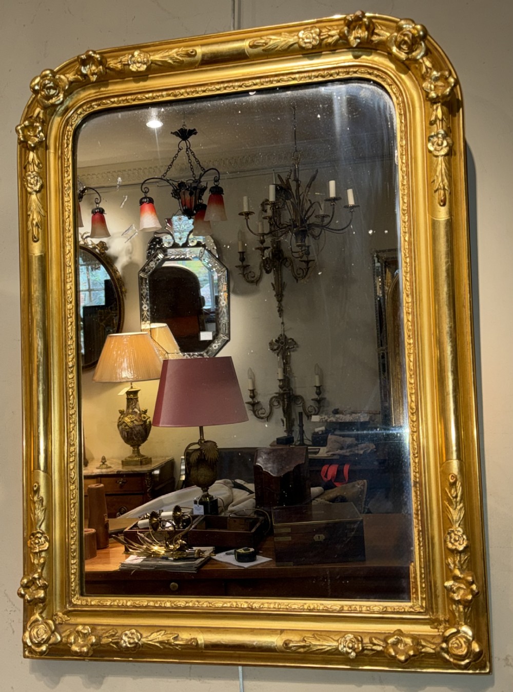 Louis Philippe gilt mirror