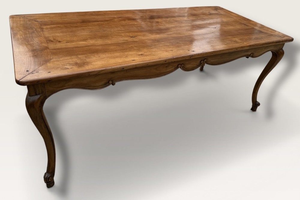 Antique French Farmhouse table in Cherrywood 