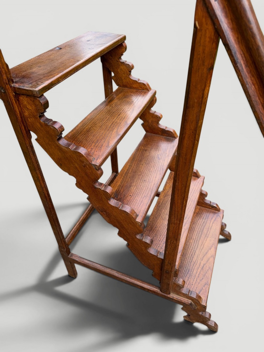 Large 19th Century Library steps View II