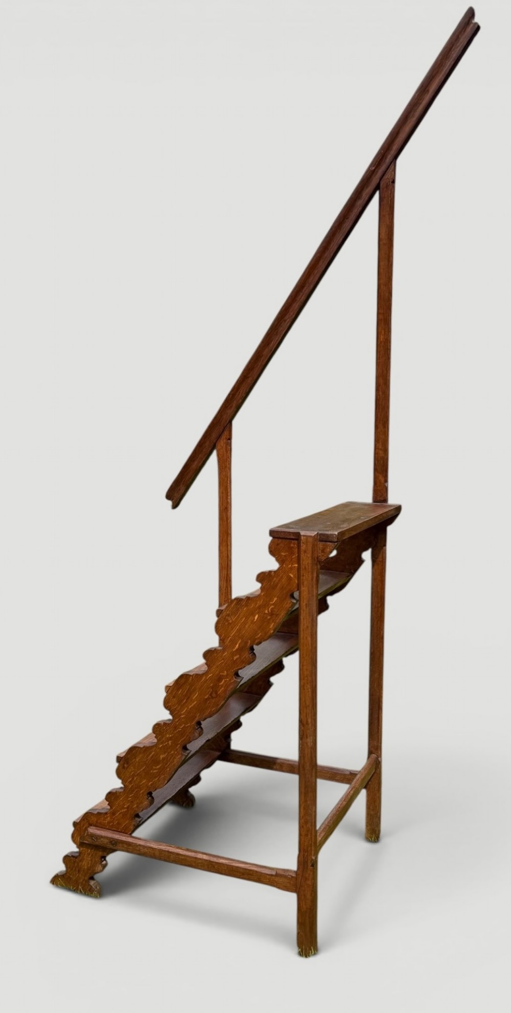 Large 19th Century Library steps View III