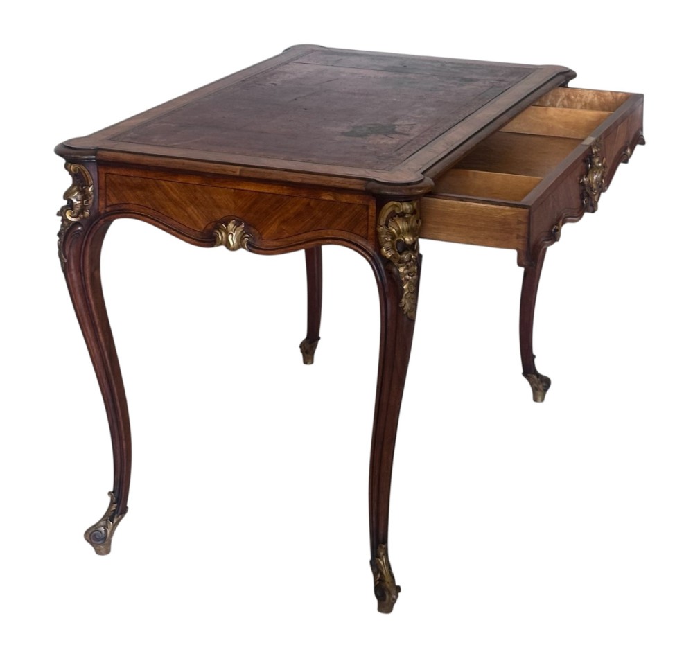 French 19th C Writing Table by CH. Jeanselme & Co View IV
