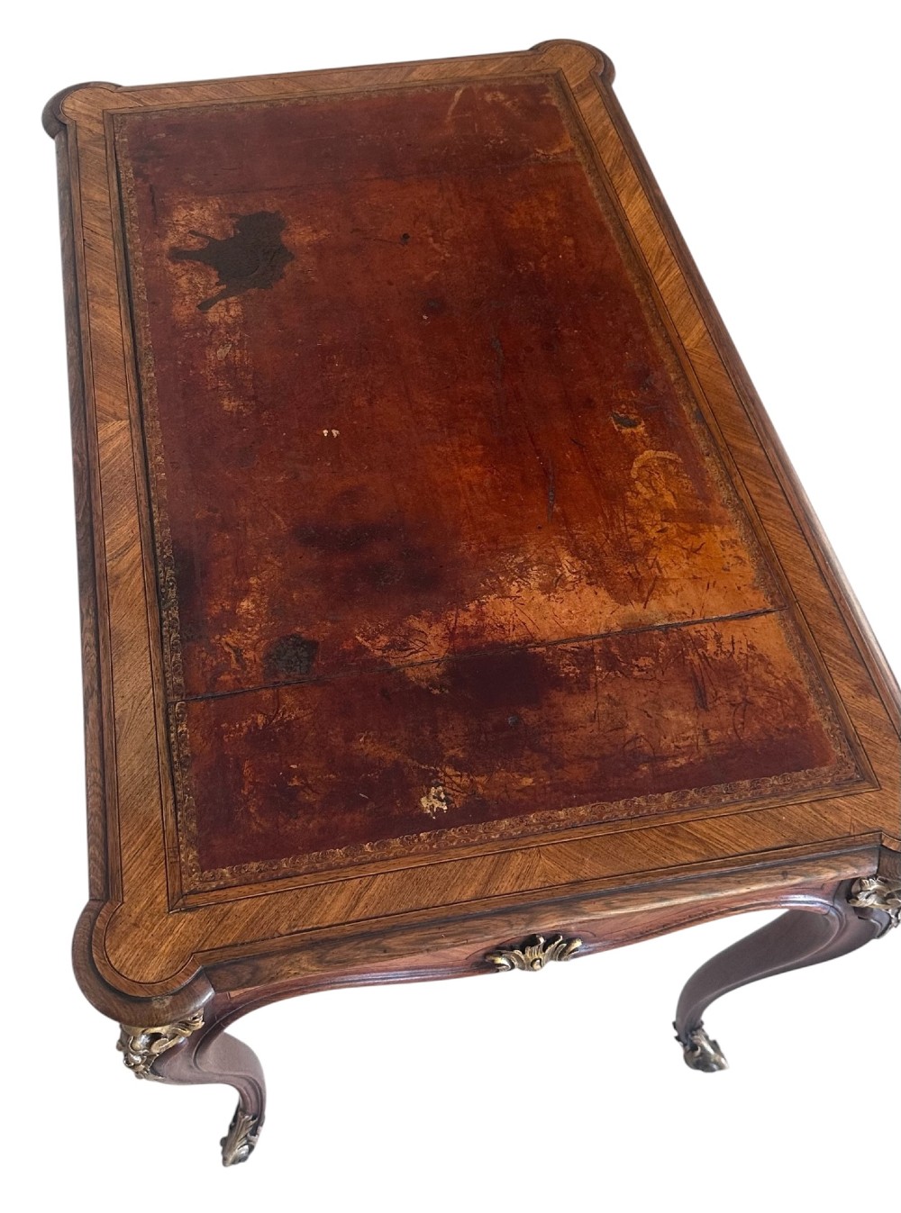 French 19th C Writing Table by CH. Jeanselme & Co View V