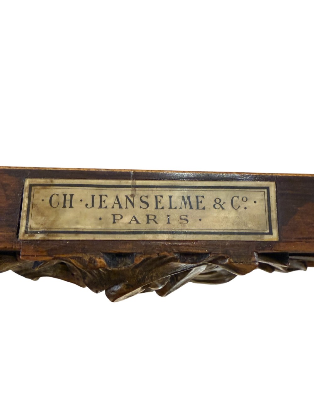 French 19th C Writing Table by CH. Jeanselme & Co View VI