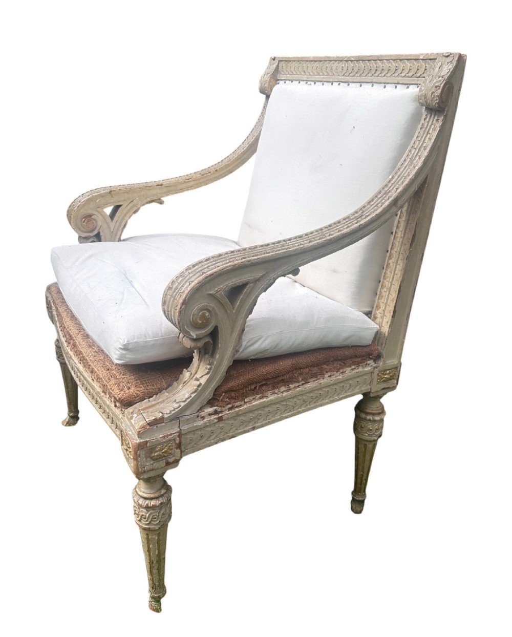 Pair of 19th C Piedmontese Armchairs View VI