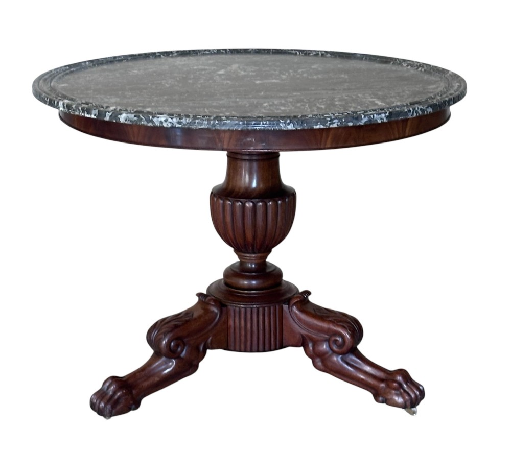 19th Century French Louis Phillipe Gueridon or Centre Table View IV