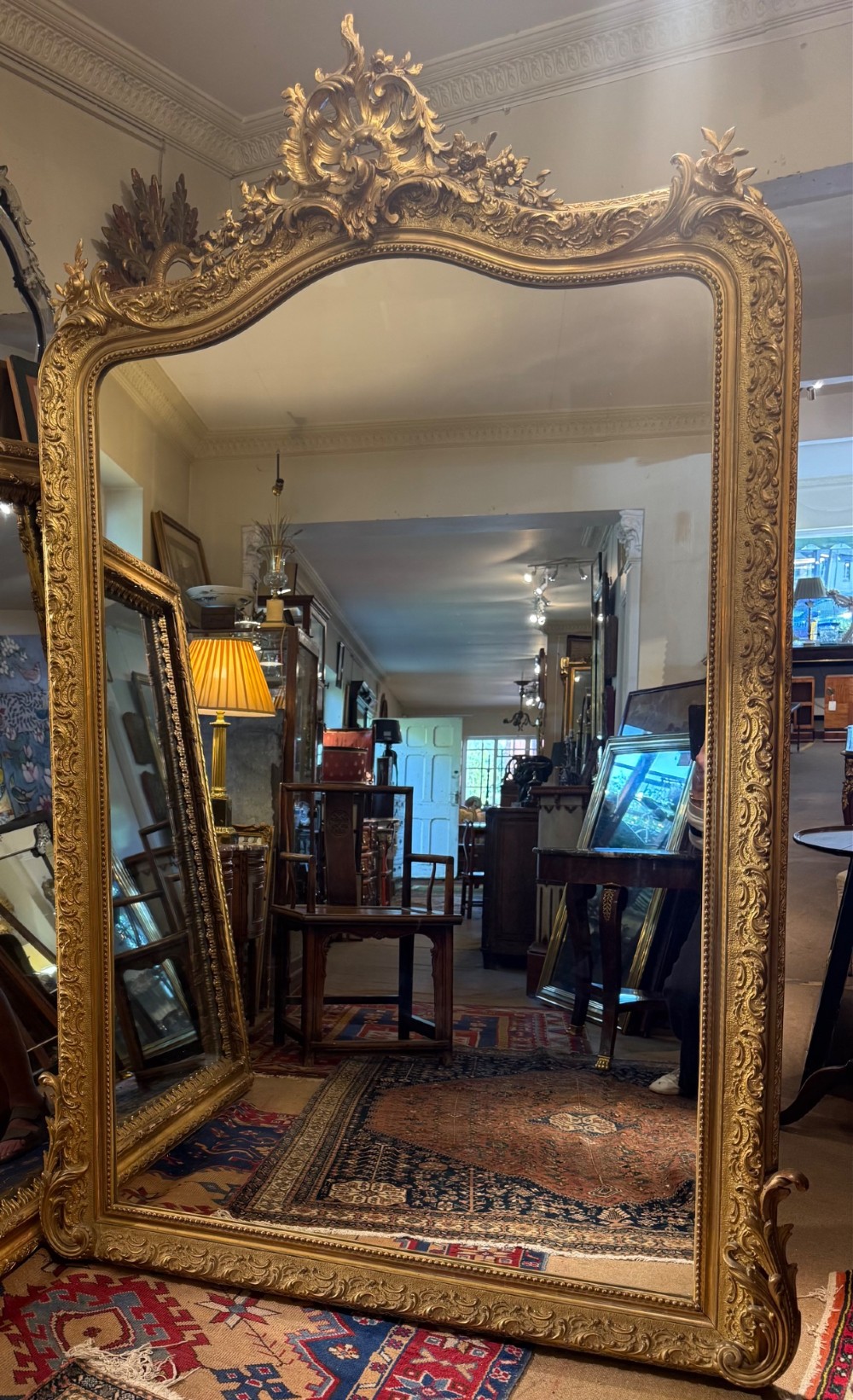 Very large 19th Century gilt mirror View IV