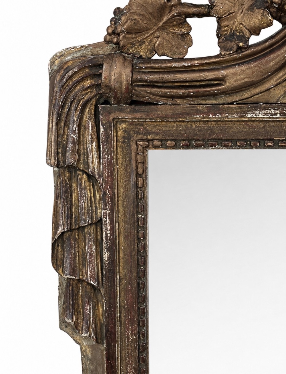 18th Century French Gilt Mirror View II