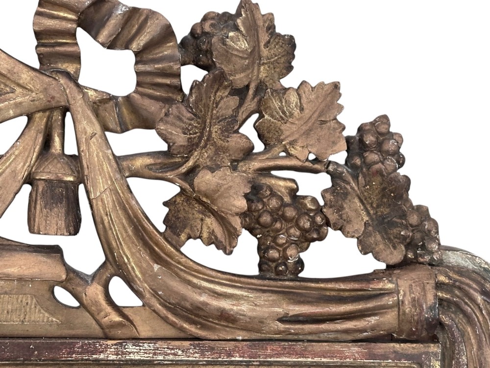 18th Century French Gilt Mirror View V