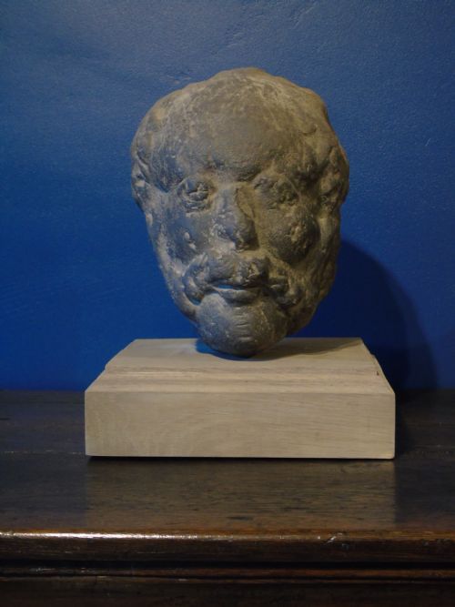 A Medieval Stone Head