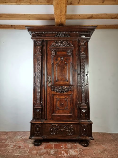 An Early 18th Century Flemish Armoire.