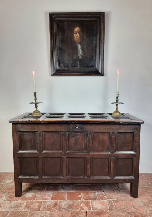 An Unusual 17th Century Style Coffer.