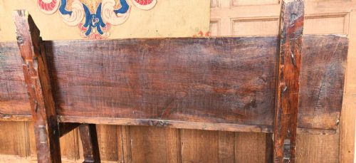 fig 1. A Massive 17th Century Spanish Settle.